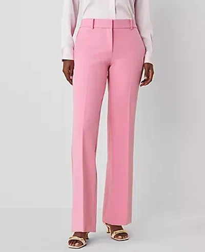 Ann Taylor The Petite Jayne Trouser Pant In Enchanted Pink