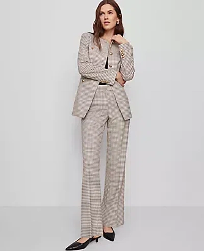 Ann Taylor The Petite Jayne Trouser Pant In Brown
