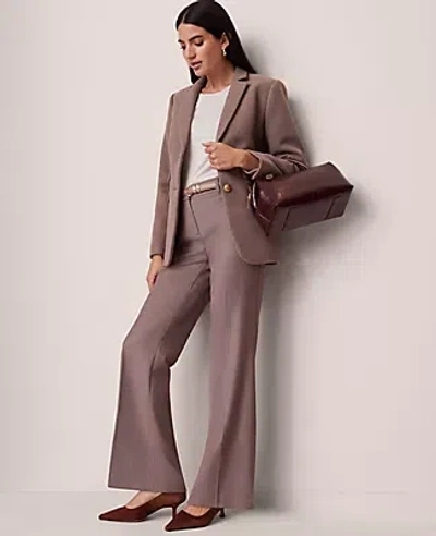 Ann Taylor The Petite Jayne Trouser Pant In Brown