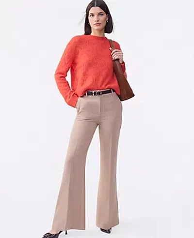 Ann Taylor The Petite Margot Trouser In Brown