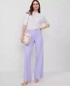 Ann Taylor The Petite Modern Wide-leg Pant In Radiant Amethyst
