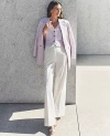 Ann Taylor The Petite Modern Wide-leg Pant In Winter White