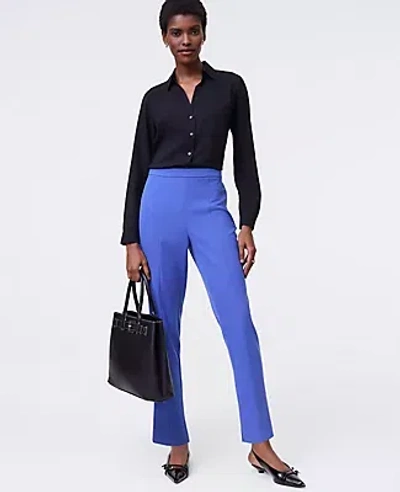 Ann Taylor The Petite Natalie Pant In Blue