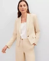 Ann Taylor The Petite Notched One Button Blazer