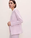 Ann Taylor The Petite One Button Blazer In Multi