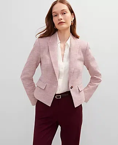 Ann Taylor The Petite One Button Fitted Blazer