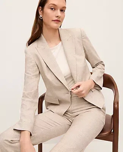 Ann Taylor The Petite One Button Fitted Blazer