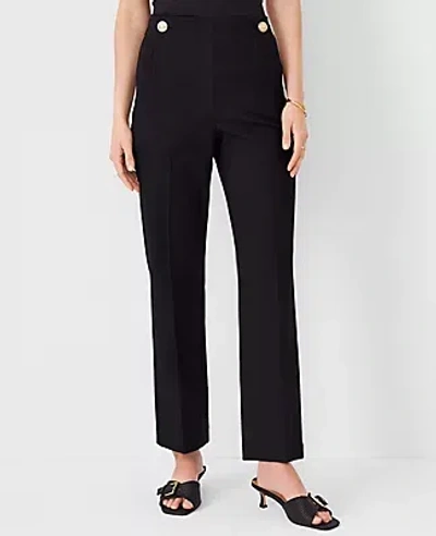 Ann Taylor The Petite Pencil Sailor Pant In Black