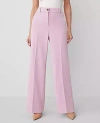Ann Taylor The Petite Perfect Wide Leg Pant - Curvy Fit In Clean Lilac