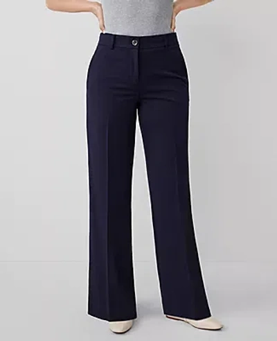 ANN TAYLOR THE PETITE PERFECT WIDE LEG PANT - CURVY FIT