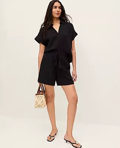 Ann Taylor The Petite Pull-on Short In Black