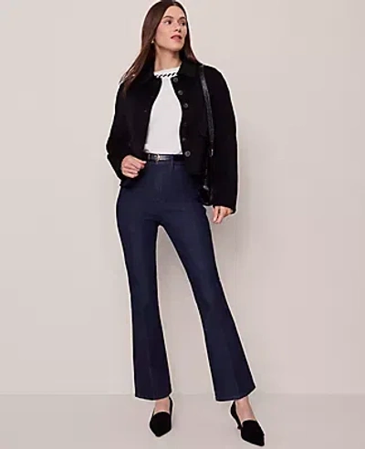 Ann Taylor The Petite Seamed Boot Jean In Black