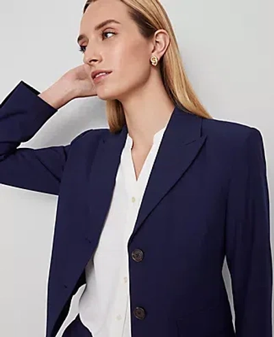 Ann Taylor The Petite Shorter Two Button Blazer