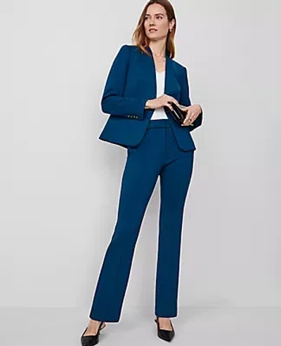 Ann Taylor The Petite Slim Trouser In Sea Storm