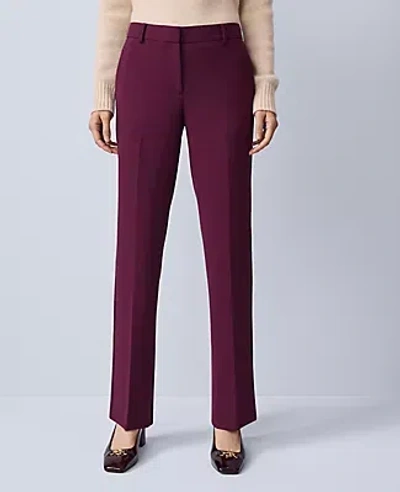 Ann Taylor The Petite Sophia Pant - Curvy Fit In Purple