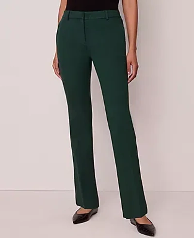 Ann Taylor The Petite Sophia Straight Pant — Curvy Fit In Green