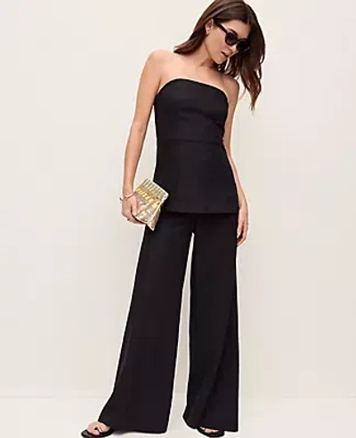 Ann Taylor The Petite Statement Palazzo Pant In Black