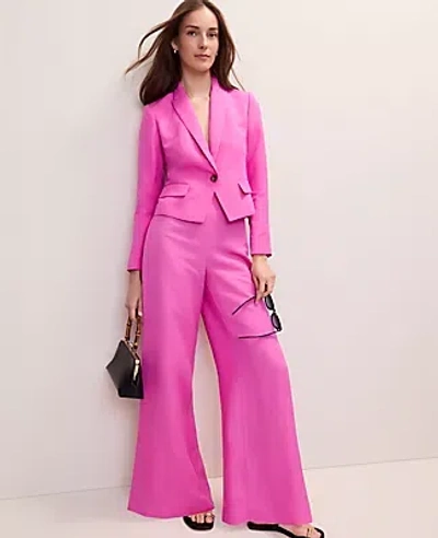 Ann Taylor The Petite Statement Palazzo Pant In Pink