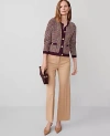 Ann Taylor The Petite Straight Ankle Pant In Baguette