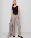 Ann Taylor The Petite Straight Pant In Multi