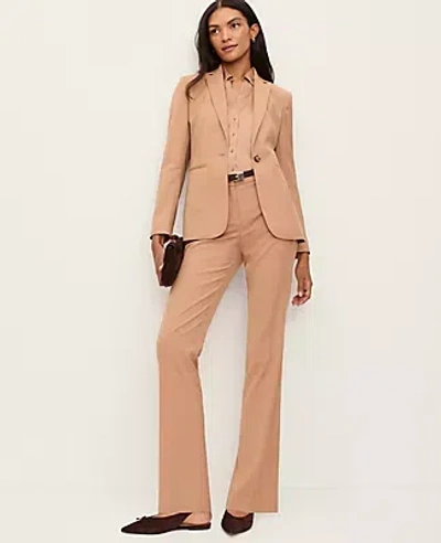 Ann Taylor The Petite Straight Pant In Neutral