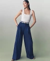 ANN TAYLOR THE PETITE WIDE-LEG PANT