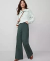 Ann Taylor The Petite Wide-leg Sailor Pant In Dried Cilantro