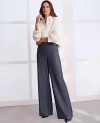 Ann Taylor The Petite Wide-leg Sailor Pant In Indigo/white