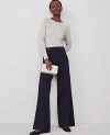 Ann Taylor The Petite Wide-leg Sailor Pant In Night Sky