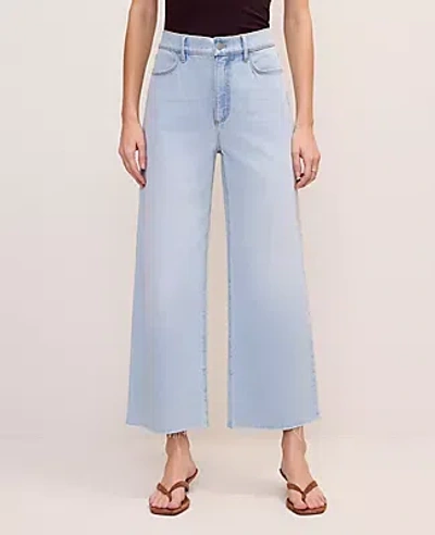 Ann Taylor The Petite Wide-leg Crop Jean — Curvy Fit
