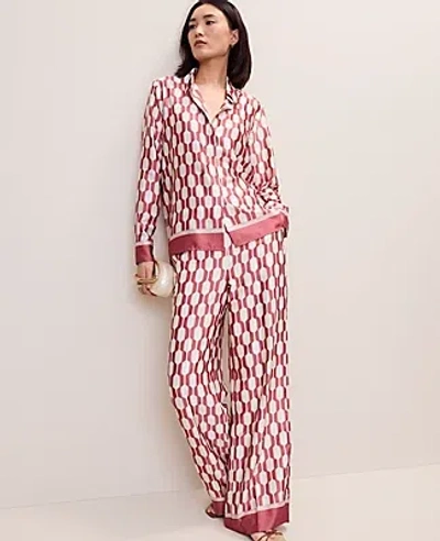 Ann Taylor The Petite Wide-leg Pant In White