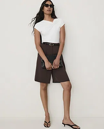 Ann Taylor The Pleated Bermuda Short