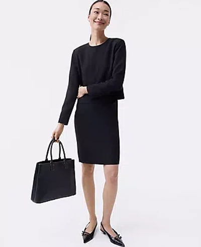 Ann Taylor The Pocket Midi Skirt In Multi