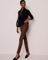 Ann Taylor The Polished Legging In Brown