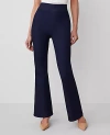 Ann Taylor The Pull-on Flare Jean — Curvy Fit In Classic Rinse Wash