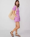 Ann Taylor The Pull-on Short In Orchid Glow