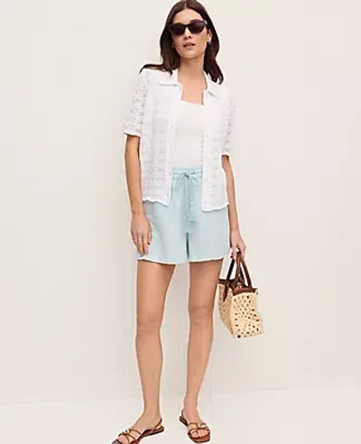 Ann Taylor The Pull-on Short In Blue