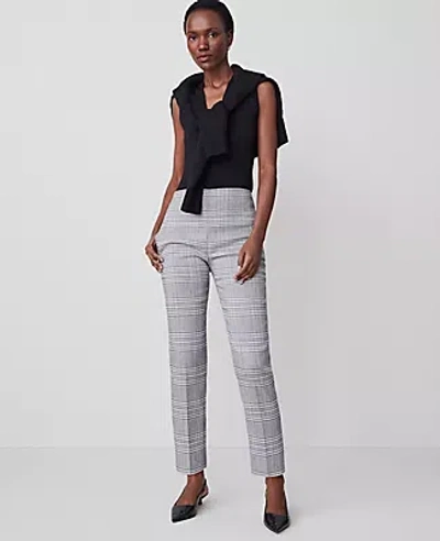 Ann Taylor The Side-zip Ankle Pant In Black