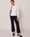 Ann Taylor The Side-zip Flare Pant In Black