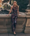 Ann Taylor The Side-zip Flare Pant In Multi