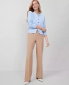 Ann Taylor The Side-zip Straight Pant In Cafe Au Lait