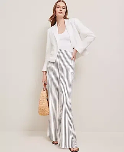 Ann Taylor The Petite Side-zip Wide-leg Pant