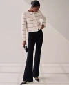 Ann Taylor The Skinny Flare Trouser Pant In Black