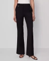 Ann Taylor The Slim Flare Trouser Pant In Black