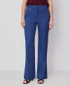 Ann Taylor The Slim Flare Trouser Pant In Blue