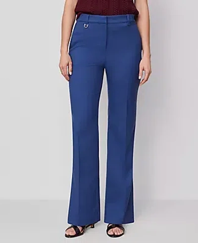 Ann Taylor The Slim Flare Trouser Pant In Blue