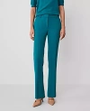 Ann Taylor The Sophia Pant - Curvy Fit In Green Marais