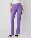 Ann Taylor The Sophia Pant - Curvy Fit In Purple Flora