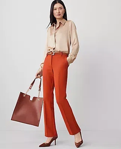Ann Taylor The Sophia Pant In Fresh Clay