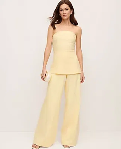 Ann Taylor The Statement Palazzo Pant In Yellow